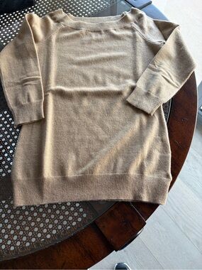 Ralph Lauren Black Label Light Tan Crew Neck Sweater
